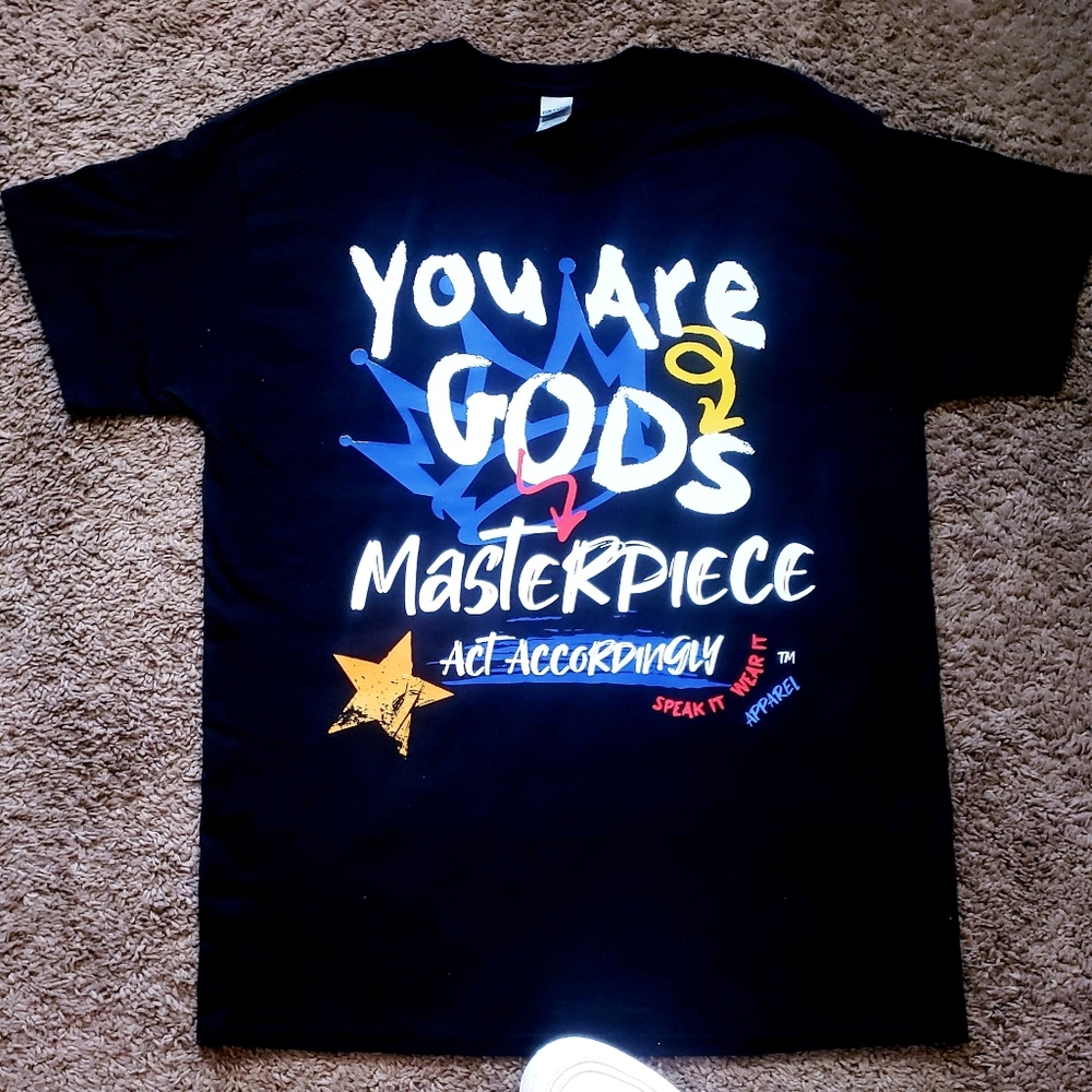You Are God's Masterpiece Tee By Speak It Wear It
